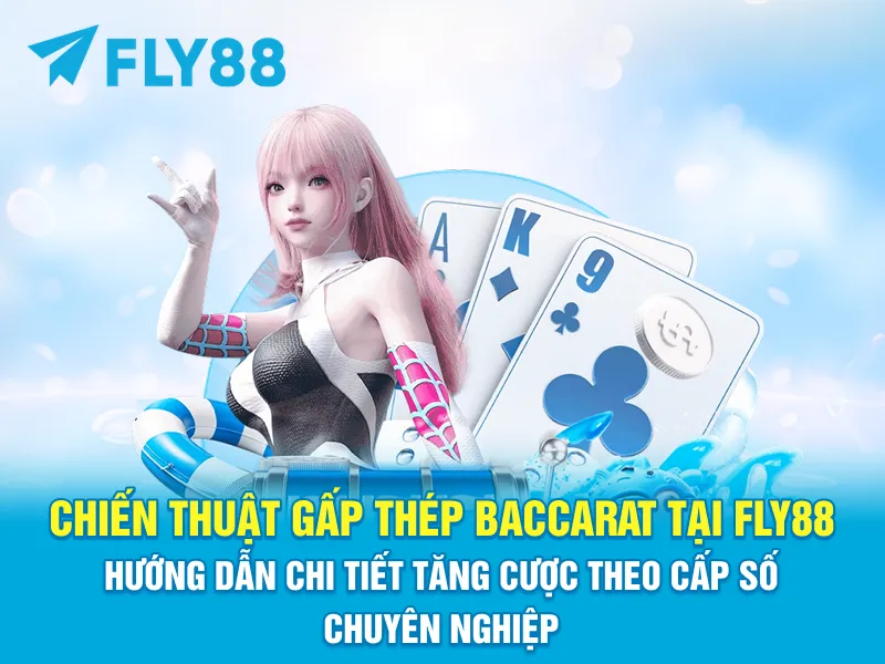 CHIẾN THUẬT GẤP THÉP BACCARAT TẠI FLY88: HƯỚNG DẪN CHI TIẾT TĂNG CƯỢC THEO CẤP SỐ CHUYÊN NGHIỆP