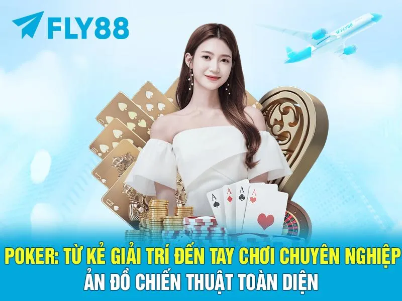 POKER: TỪ KẺ GIẢI TRÍ ĐẾN TAY CHƠI CHUYÊN NGHIỆP - BẢN ĐỒ CHIẾN THUẬT TOÀN DIỆN