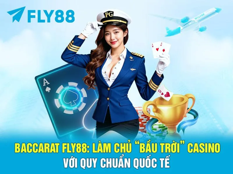 Baccarat FLY88: Làm Chủ "Bầu Trời" Casino Với Quy Chuẩn Quốc Tế